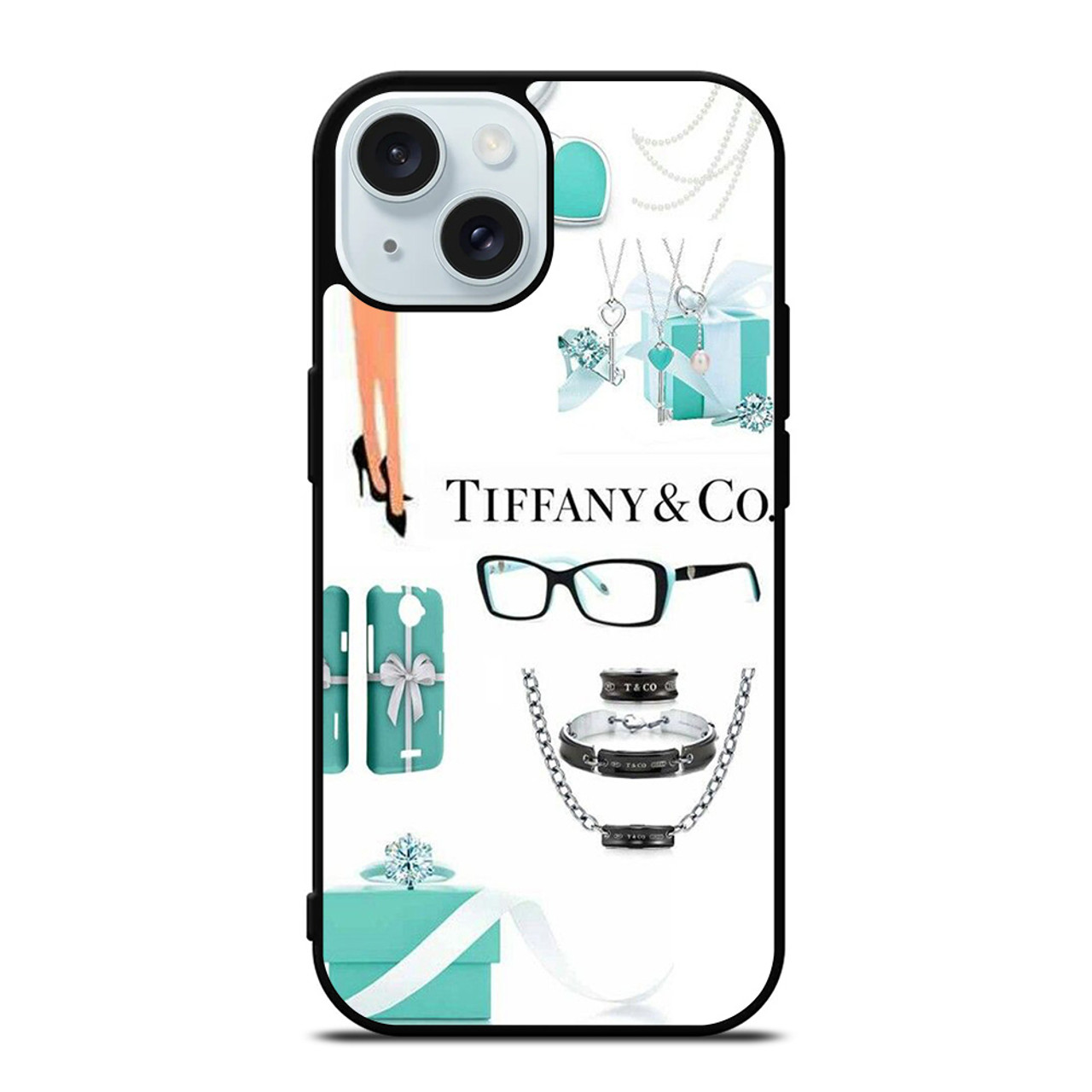 TIFFANY AND CO LOGO iPhone 15 Case Cover